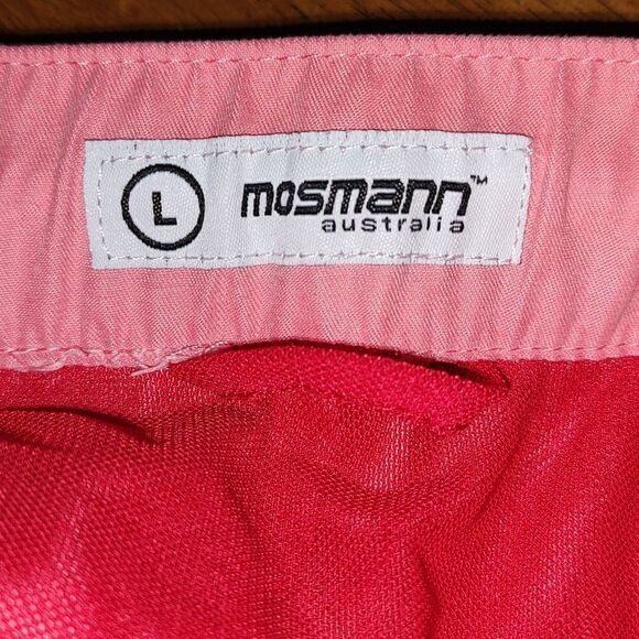 Mosmann Australia super soft light salmon color swim trunks  Sz L - Picture 4 of 4